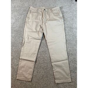 Bird Dogs Khaki‎ Casual Pants Stretch Chino Comfort Waist Lined 38x32